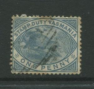 Tasmnia  #AR24  Used  1880  Single 1p Stamp