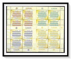 Fiji #1050-1053 Europa 50th Anniversary S/S MNH