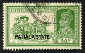 Patiala SG86 3a Green Cat 20 pounds 