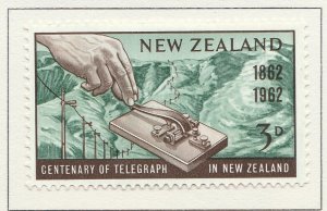 NEW ZEALAND 1962 3d MH* Stamp A28P31F28821-