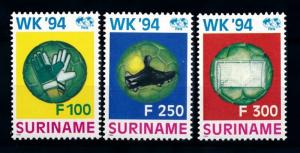 [95889] Surinam 1994 World Cup Football Soccer USA Set MNH