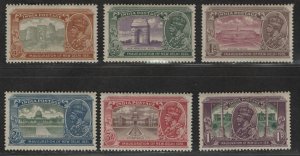 $India Sc#129-134 M/H/VF, Complete set Cv. $32.50