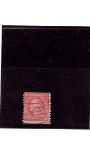 Scott# 454 - 2¢ Coil Used w/PSE Certificate 