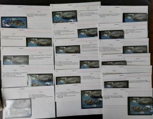 FAROE ISLANDS #H2 Seal Booklet, all 18 types – specialized study, VF, Scott $315