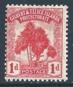 Gilbert & Ellice Islands #9 MH 1p Pandanus