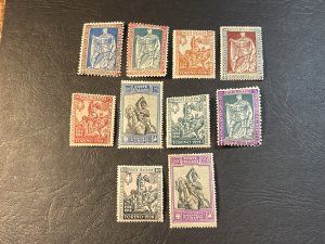 ITALY # 201-210---MINT/NH & MINT/HINGED--COMPLETE SET--1928