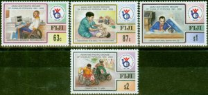 Fiji 1998 Disabled People Set of 4 SG1010-1013 V.F MNH