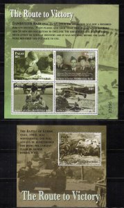 Palau 821-824 MNH End of WWII Military War ZAYIX 0224L0036