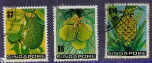 Singapore 199-201 Used