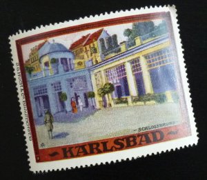 Poster Stamp Cinderella Vignette - US Austria Germany Karlsbad Serie O31 