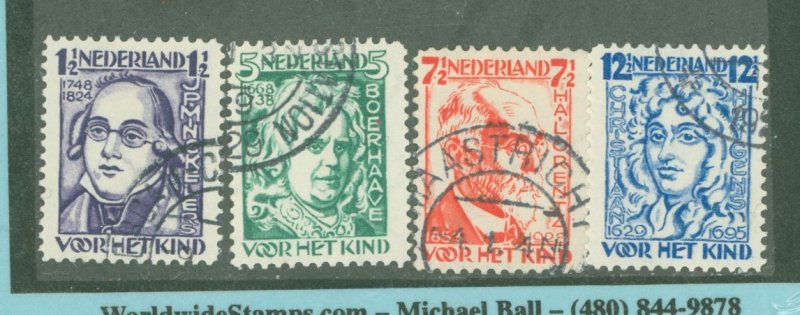 Netherlands #B33-B36 Used Single (Complete Set)