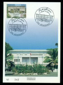 Mayotte 1999 Dzaoudzi Prefecture Maxicard