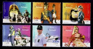 2001 Portugal 2549-2554 200 years of Gendarmerie. 9,00 €
