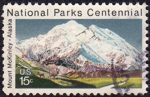 United States 1454 - Used - 15c Mt. McKinley (1972)