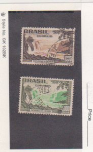 Stamps Brazil Scott #455-456 Used Cat $26.00