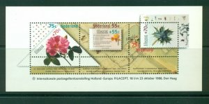 Netherlands #B637a (1987 Stamp Exhibition sheet) VFMNH  CV $3.25