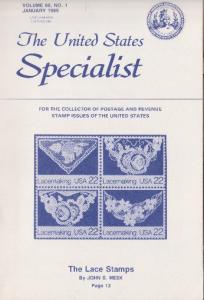 The United States Specialist:  Volume 60, No. 1 - January 1989