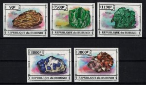 BURUNDI 2013 - Minerals / complete set MNH