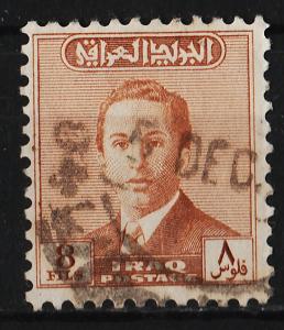 Iraq 1954/1957 King Faisal II 8f (1/18) USED