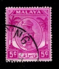 Malaya - Perak - #120 Sultan Shah - Used