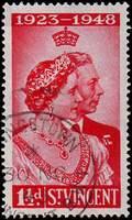 St. Vincent SG#147 Used - 1937 1 1/2d.  - Queen Elizabeth