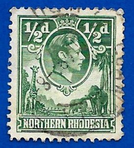 Northern Rhodesia 1938 - U - Scott #25 *