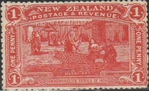 New Zealand, #123  MNH  From 1906   light crease