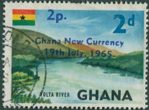 Ghana 1965 SG382 2p on 2d Volta River FU