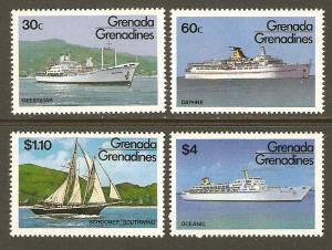Grenada Grenadines #601-4 NH Ships