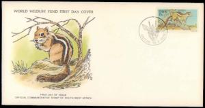 South West Africa, Worldwide First Day Cover, Animals