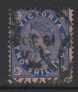 VICTORIA SG395 1901 2/= BLUE/ROSE USED