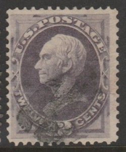 U.S. Scott Scott #162 Clay Stamp - Used Single