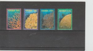 Aruba  Scott#  272-275  MNH  (2005 Corals)