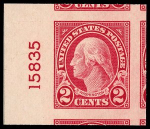 United States #577 Mint nh a superb gem with 2022 P.S.E. certificate graded G...