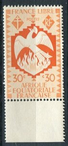 FRENCH COLONIES; EQUATORIAL Africa 1941 Phoenix MINT MNH unmounted 30c.