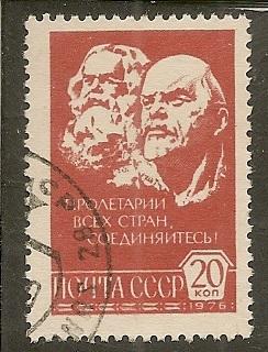 Russia   Scott 4525   Lenin & Marx     Used