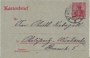 Germany, Government Postal Card