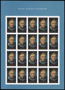 PCBstamps   US #5821 Sheet $13.20(20x{66c})Ruth Ginsburg, MNH, (2)