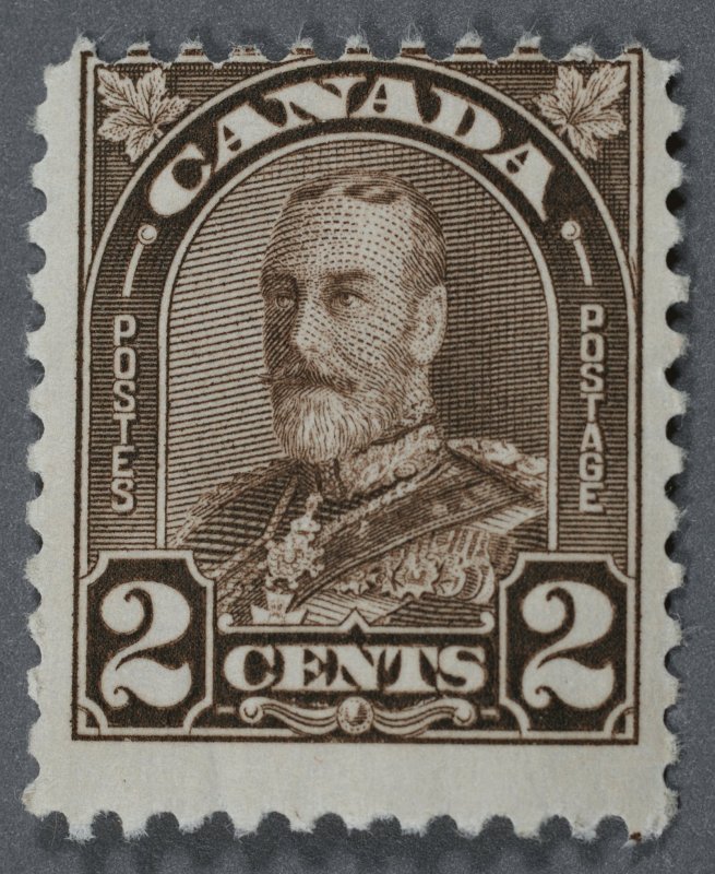 Canada #166 Unused No Gum Good Die II Color Bright
