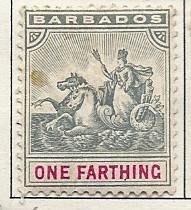 Barbados  #90 1Farthing  (M)  CV $13.75