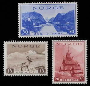 Norway Scott 181-183 Mint never hinged.