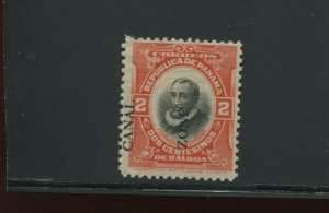 Canal Zone Scott 47 Mount Hope Overprint Mint Stamp w/Crowe Cert (CZ47-Cr1)