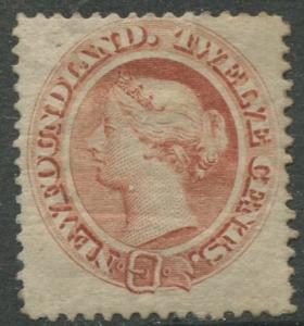 Newfoundland - Scott 29 - QV Definitive - 1894 - MH - Single 12c Stamp