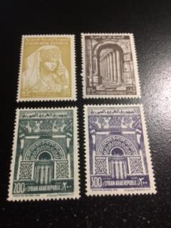 Syria sc C255,C257,C259,C260 MNH