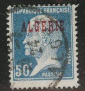 ALGERIA Scott 22 used Louie Pasteur stamp from 1924-1926