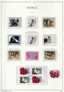 NORWAY 2003/4 Used+Sheets on Pages  (Aprx 50+Items)GOY 93 