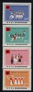 Albania MNH Sc 2056-59 Mi 2152-55 Dance