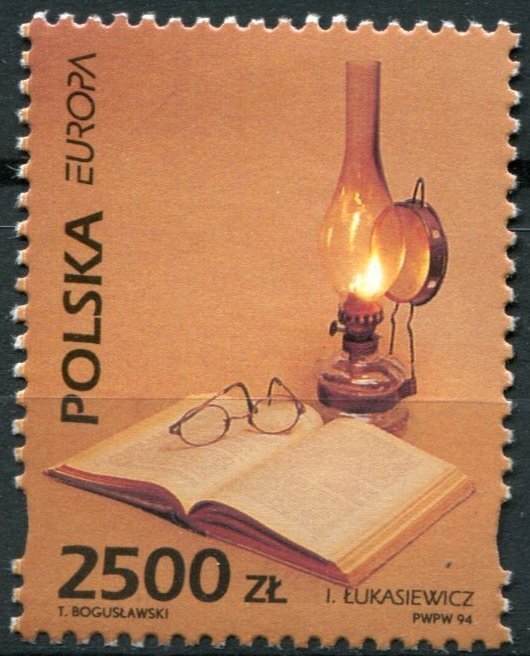 Poland Sc#3193 MNH, 2500z multi, Europa (C.E.P.T.) 1994 - Discoveries and Inv...