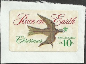 # 1552 USED CHRISTMAS DOVE AND WEATHER VANE SELF STICK