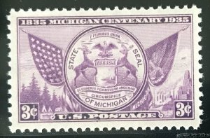 US #775 XF Mint OG NH.   11102